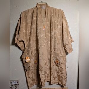 Vintage Floral Kimono Robe NWT size large